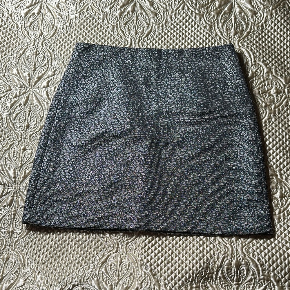 LOFT Gray Pencil Mini Skirt for Work